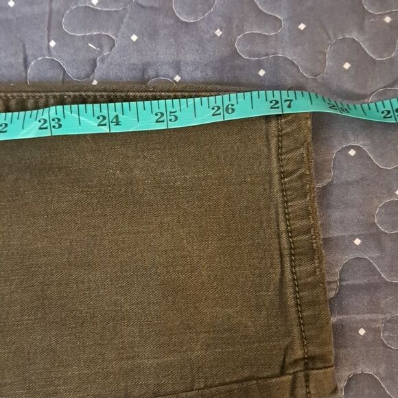 Mudd green high rise utility jegging jeans size 17 - Picture 5 of 5